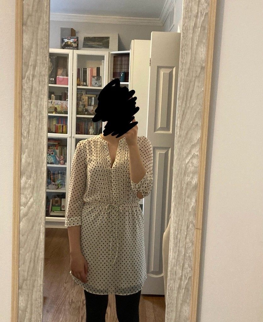 Dress, sweaters and Nike hoodie