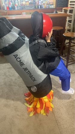 Youth Inflatable racket costume