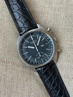 Seiko Baby Jumbo 6139-7039 vintage chronograph automatic watch