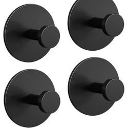 Multifunctional Towel Hooks for Bathroom Wall 4 pack.    (U)