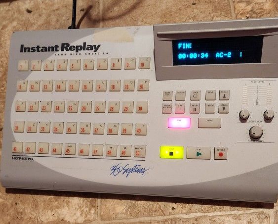 360 Systems Instant Replay Hard Disk Audio Version 2.3