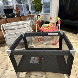 Play Pen & Bassinet