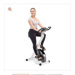 Foldable Upright Exercise Bike