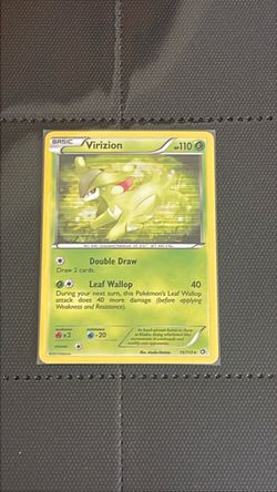 Virizion 15/113 Holo Rare Legendary Treasures Pokemon Near Mint