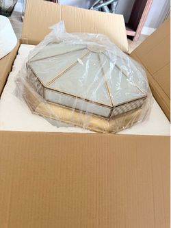 Brand new ceiling light 19 inch French vintage ceiling light retail price $171 asking price $80