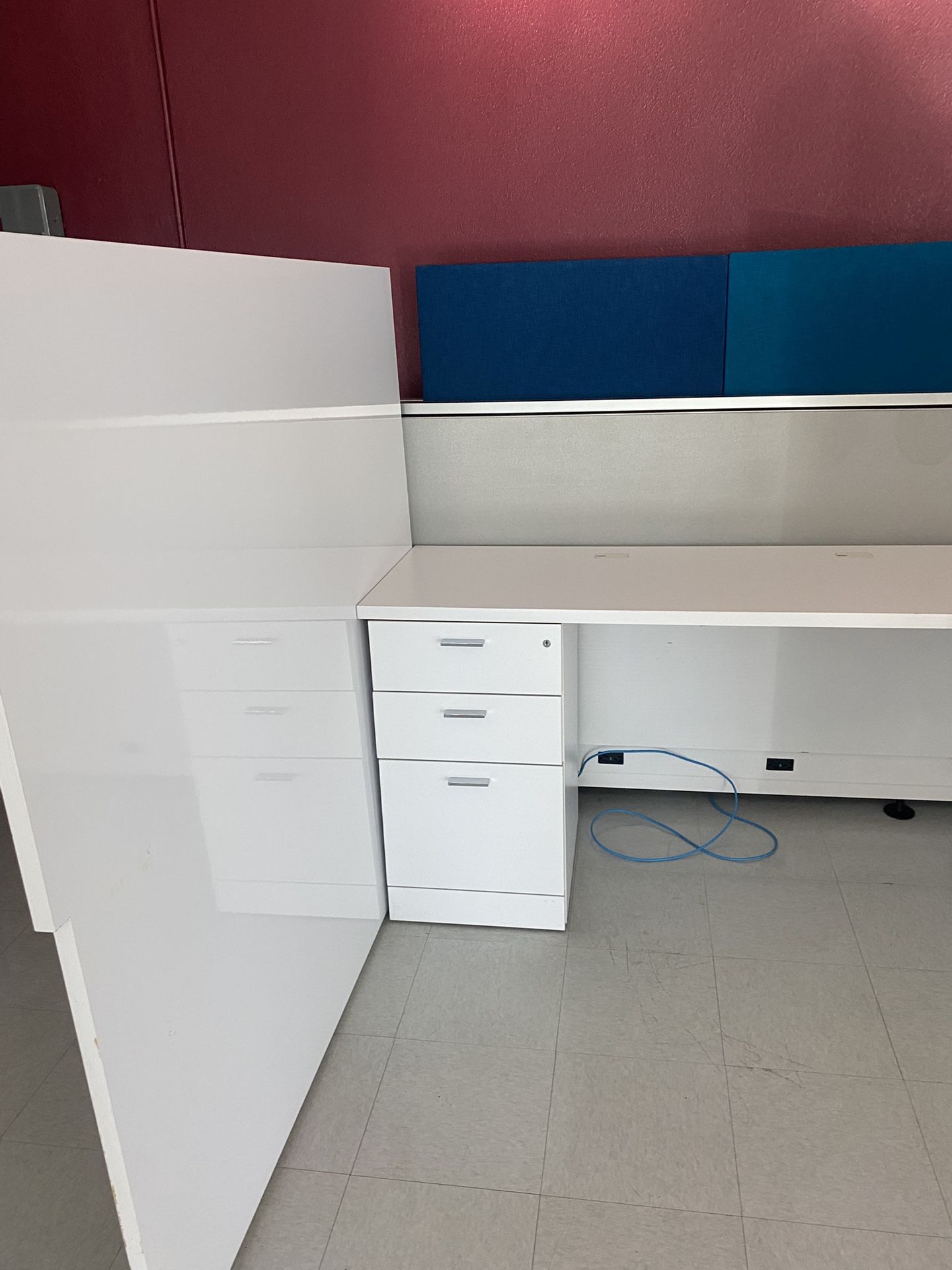 5 Desk And File Cabinet For $5000