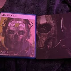 Call Of Duty MW2 Ps5 Steel Case 