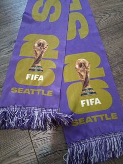 Seattle FIFA 2026 World Cup Scarf.... Yes it's available