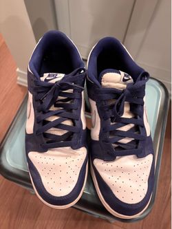 Nike Dunk Low Vintage Navy Size 11. Located in Murray cash/Venmo. Venmo deposit to hold or fcfs.