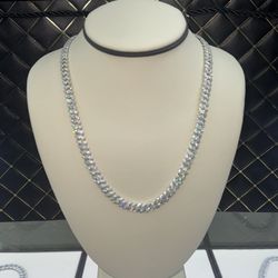 Iced Cuban Chain – Moissanite VVS 