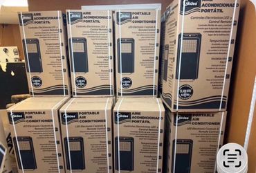 Portable air conditioning units 13500 Btu cools 450 sq ft comes with window Kit