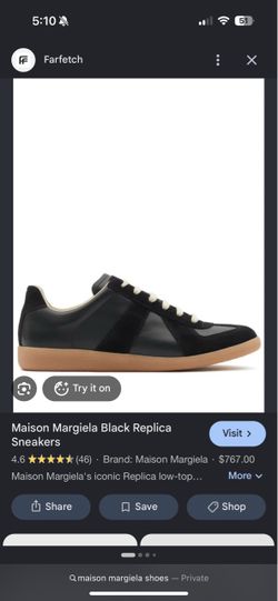Maison Margiela replica black