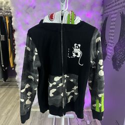 Bape Full Zip Hoodie Panda City Camo 