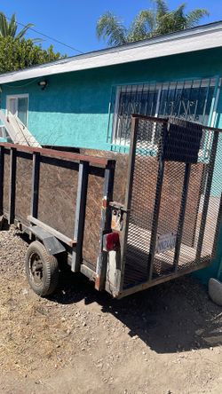 Utility trailer 8x4