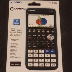 Casio Fx-CG50 Graphing Calculator, New