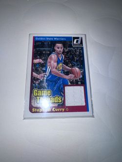 2014-15 Donruss Steph curry game threads card