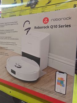 Roborock
Was $449.99
$299.99
Q10 VFS+ 13. 9 in. Robotic Vacuum and Mop with Smart Navigation Auto Lifting Mop Multi-Surface