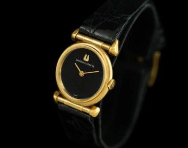 UNIVERSAL GENEVE Leather Belt Analogue Women Watch