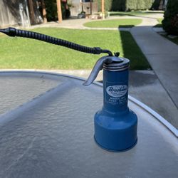 Vintage Brookins Pump Oil Can. 