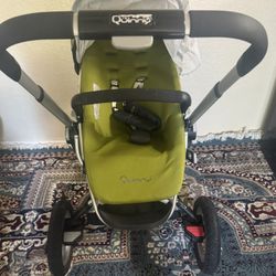 Green Foldable Stroller