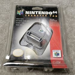 Nintendo 64 Transfer Pak NEW SEALED 