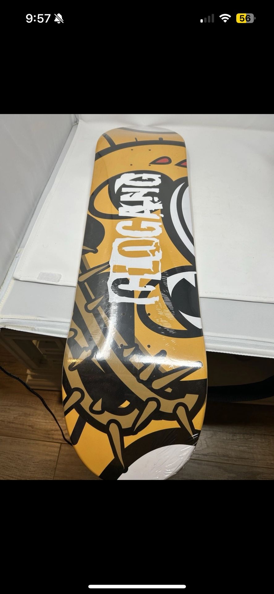 Glo Gang skateboard deck