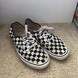 Checkered Vans
