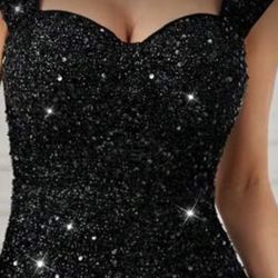 Dress Night Sequin 100-%