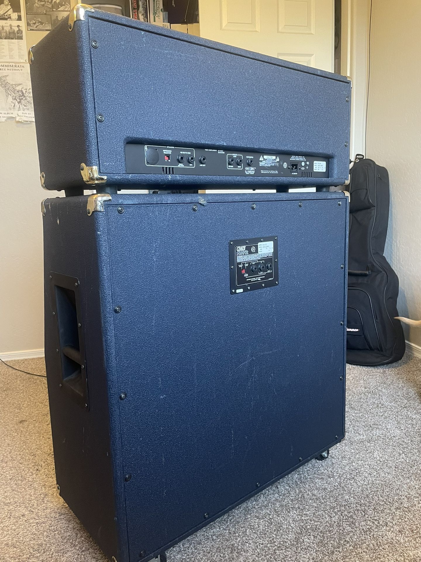 Crate BV120H (Blue Voodoo 120w Head) And Matching Cab for Sale in Buckeye, AZ OfferUp