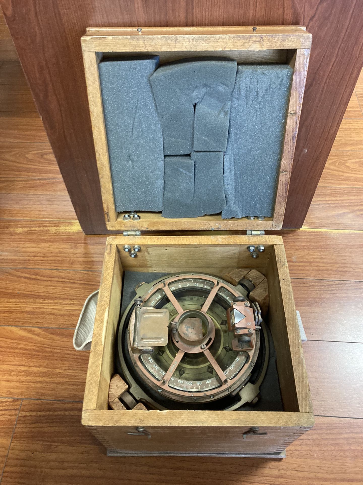 Antique Nautical Ship Compass