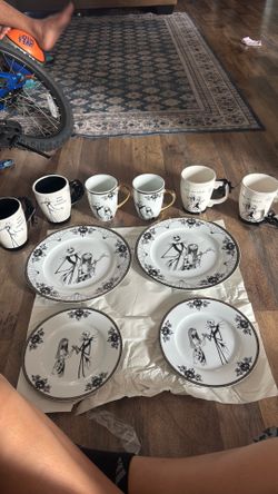 Nightmare before Christmas dinner set