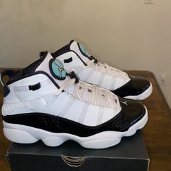 Jordan 6 Rings White Tropical Twist Black, Size 10Mens ,Only $140! 