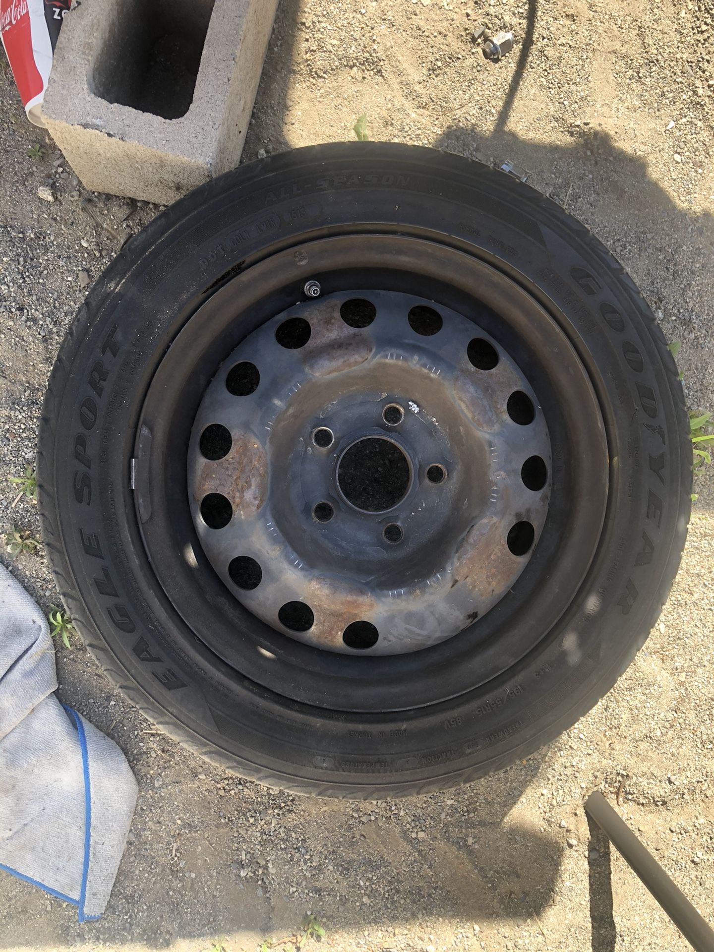 Used Tires and Rims Good Condition 195/55R15 $35 each
