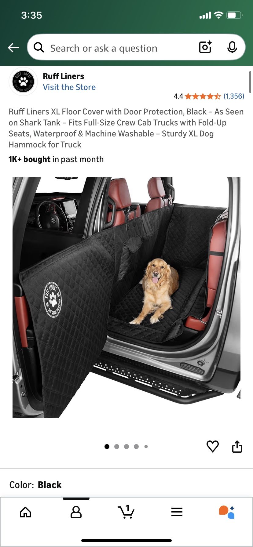 Truck Dog Seat Cover