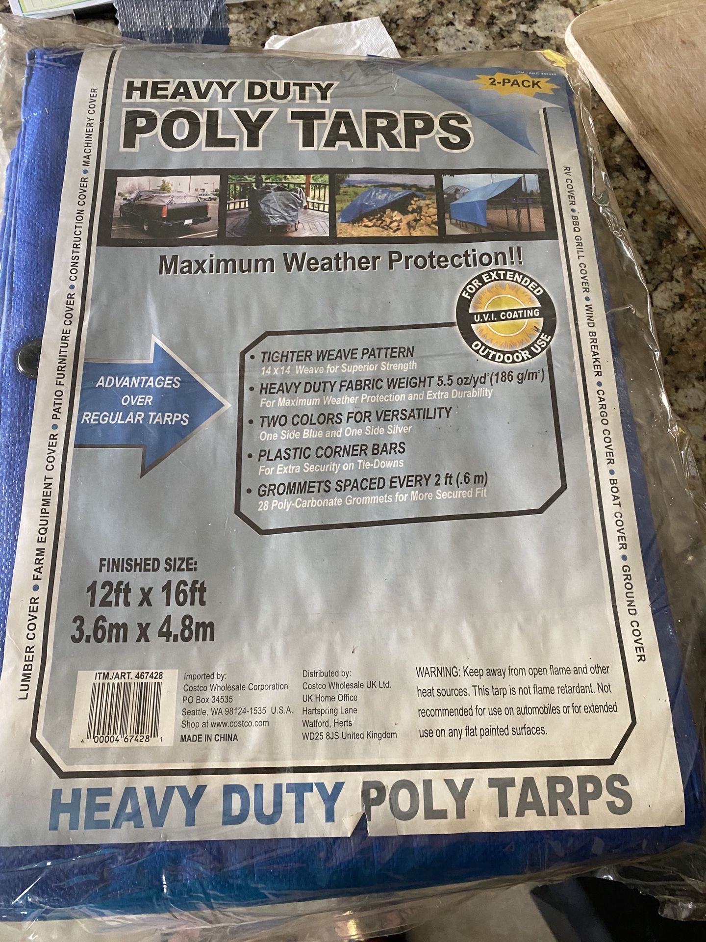Poly tarps Cover