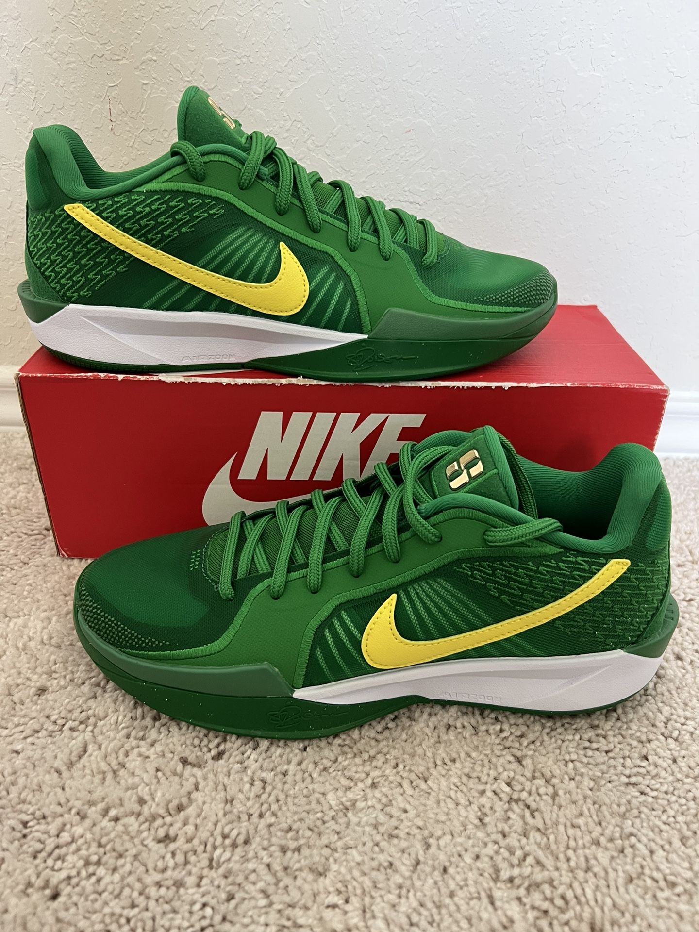 Nike Sabrina 2 'Oregon Ducks' Apple Green