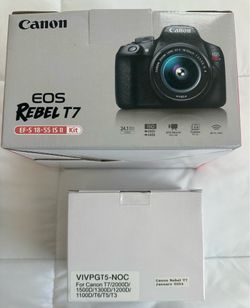 Canon EOS Rebel T7 Kit