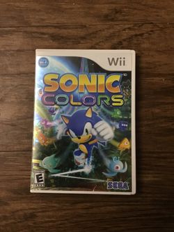 Wii Sonic Colors game