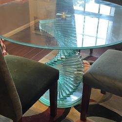 Swivel unique Looking Dining Table