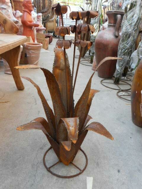 Metal Fl Agave Yard Art For In Phoenix Az Offerup 75sold