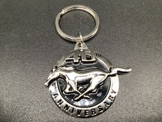 FORD MUSTANG 40 YEARS ANNIVERSARY KEY CHAIN