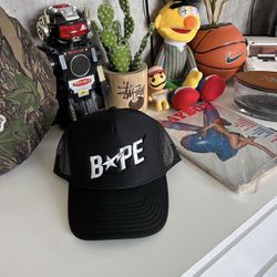 Bape Trucker Hat 