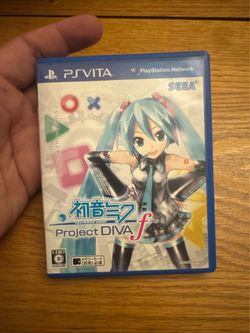 Hatsune Miku Project Diva F PS Vita Japanese Region Free