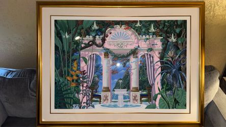 John Kiraly "Passage to Spirit Bay" - Rare Artist's Proof  8/40 - Large Framed Serigraph