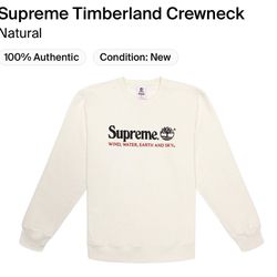 Brand New Supreme X Timberland Crewneck Size M