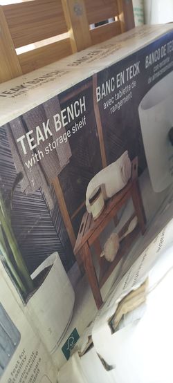 Seville Teak Bench $30 each or 2 for $50