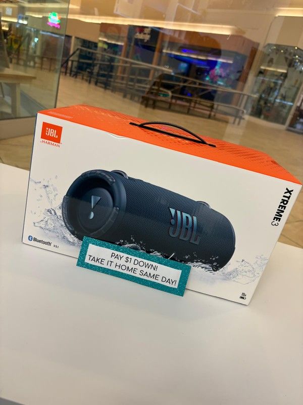 Jbl Xtreme 3 Bluetooth Speaker New - Pay $1 today and the rest later!!