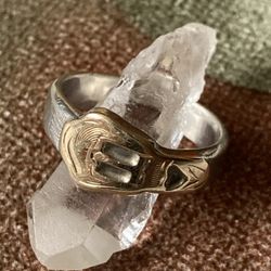 Sterling /14k Ring