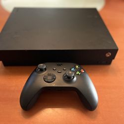 Xbox One X 1TB With Black Controller 