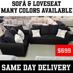 NEW SOFA & LOVESEAT 